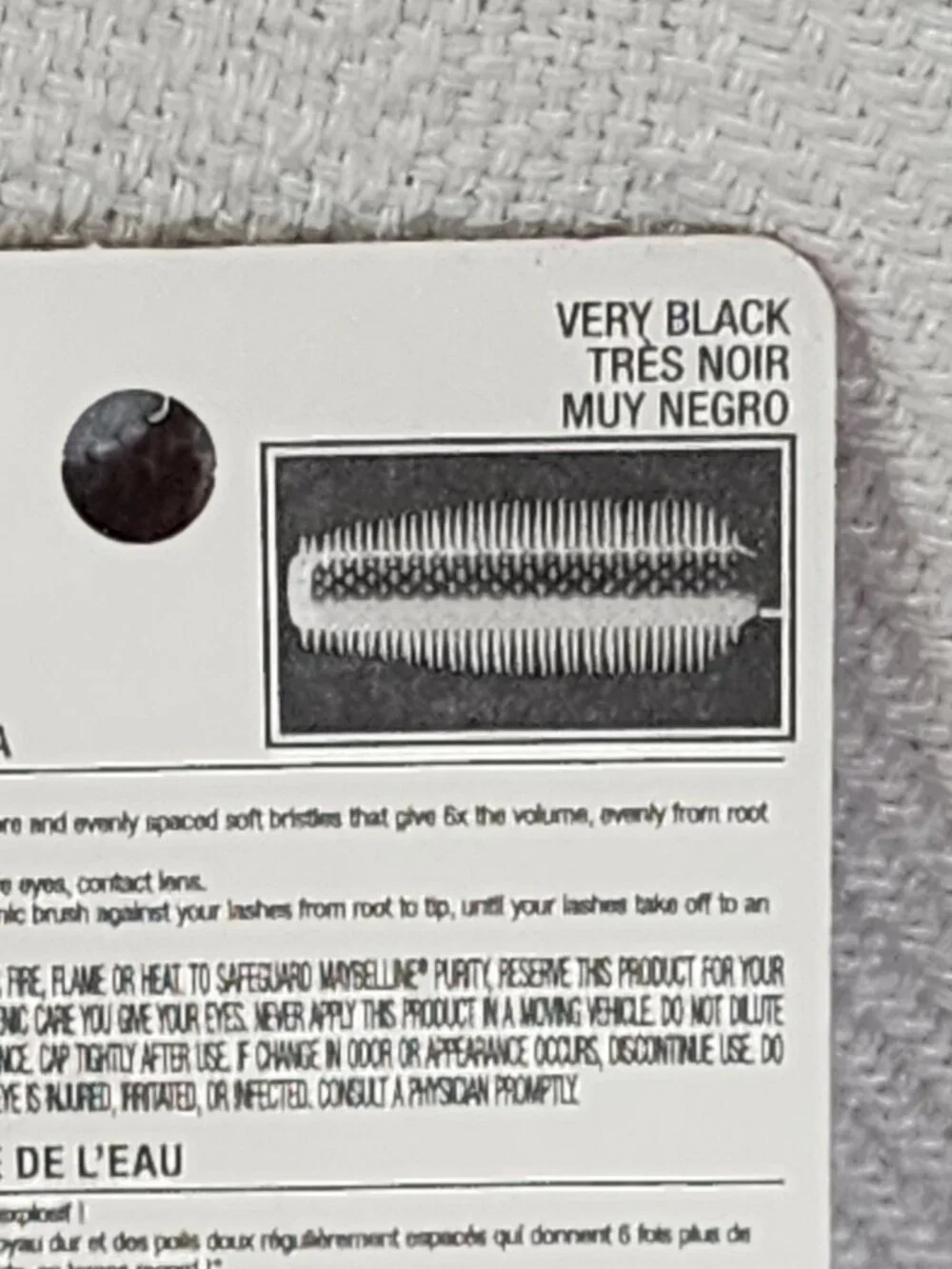 Maybelline New York The Rocket Volum'Express .3fl oz. Waterproof Mascara #411